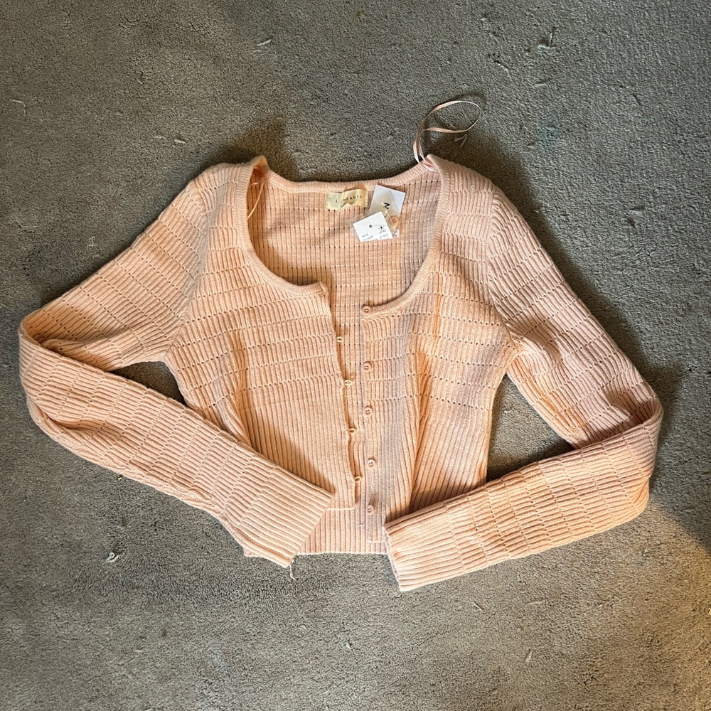 Pink PacSun cardigan sweater